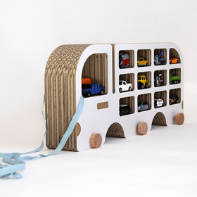 Do dětského pokojíčku je papírový nábytek ideální, nebude vás totiž štvát, když ho děti zničí