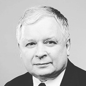 Polský prezident Lech Kaczyński .