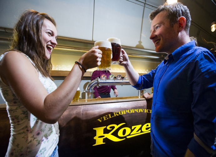 Užijte si prohlídku Pivovaru Velké Popovice.