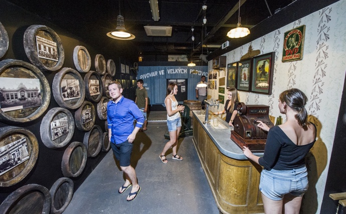 Užijte si prohlídku Pivovaru Velké Popovice.