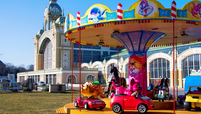 Na Matějské najdete atrakce i pro nejmenší děti