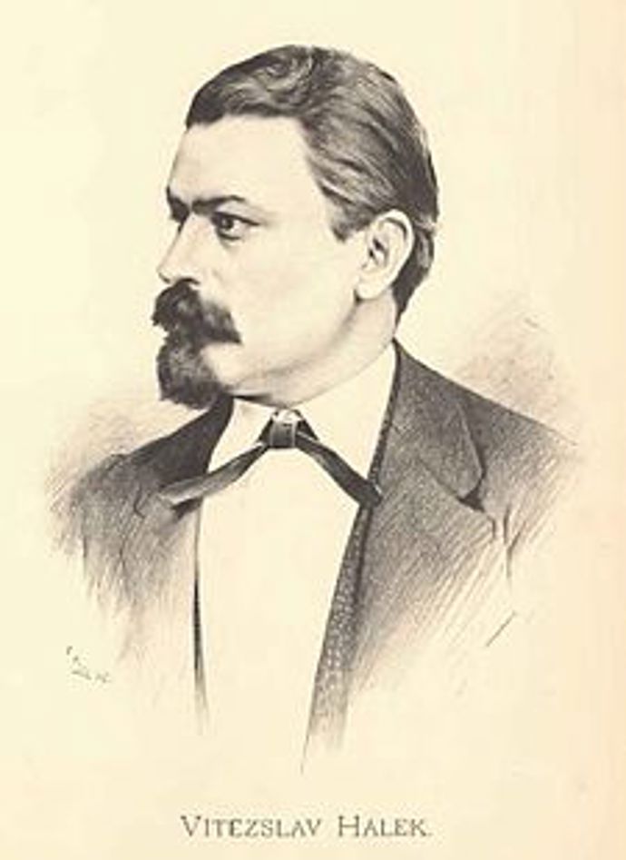 Portrét Vítězslava Hálka