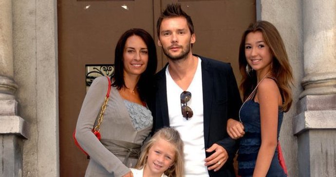 Marek Jankulovski s rodinou.