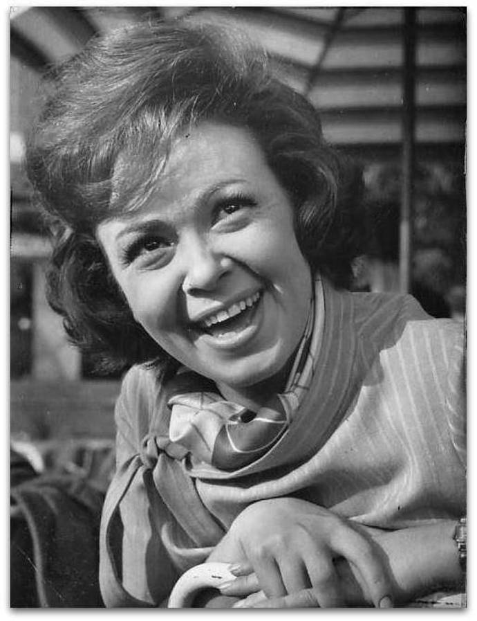 Jiřina Bohdalová jako malá holka