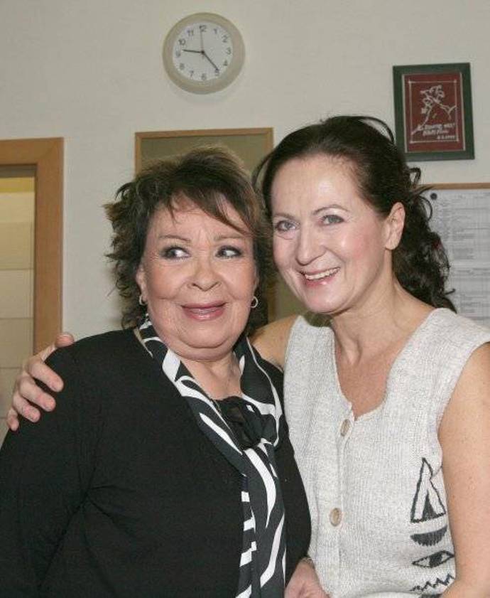 Jiřina Bohdalová  a Simona Stašová měly vztah matka-dcera dost složitý