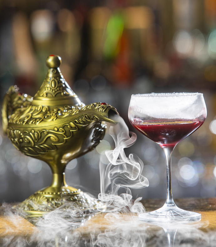 Signature drink Be genie.