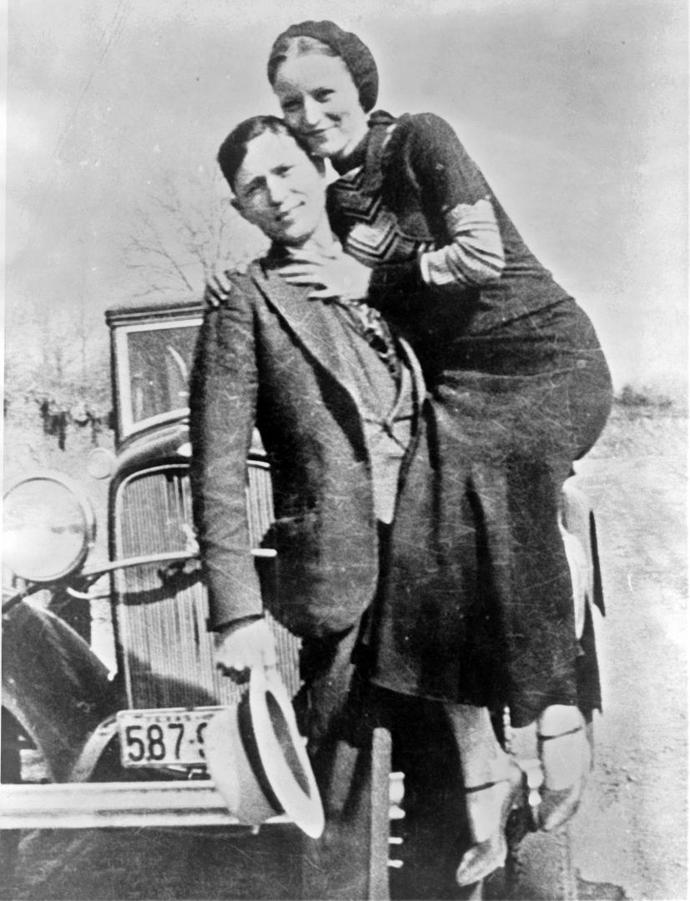 Bonnie a Clyde se velmi milovali.