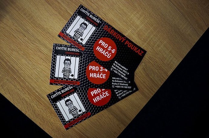 Kamarádům můžete dokonce pořídit voucher jako dárek.