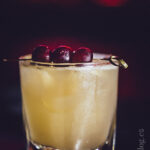 Signature drink Grape escape.