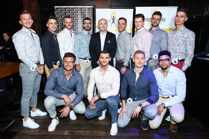 A oblečení finalisté Muže roku 2019