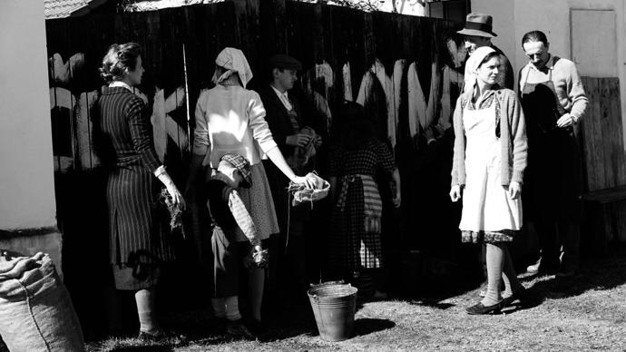 Záběry z natáčení