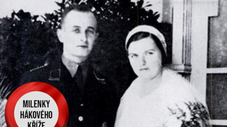 Veronika Lieblová a Adolf Eichmann .