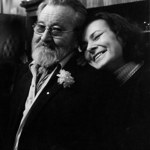 Jan Werich s dcerou Janou, která nechtěla být herečkou