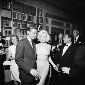 Se Stevem Smithem na oslavě narozenin JFK v roce 1962 