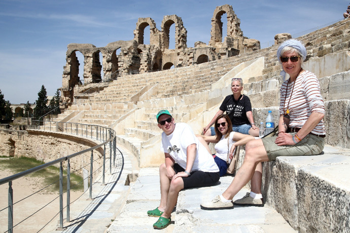 Krásné počasí výletníkům opravdu přálo.