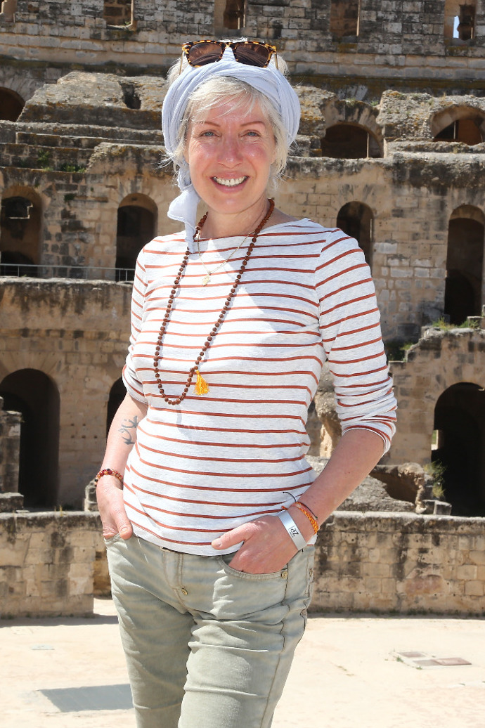 Marcela Březinová si tuniské sluníčko užívá plnými doušky.