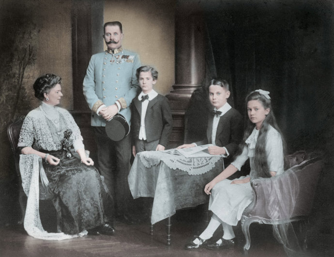 František Ferdinand svou neurozenou ženu Žofii Chotkovou hluboce miloval.