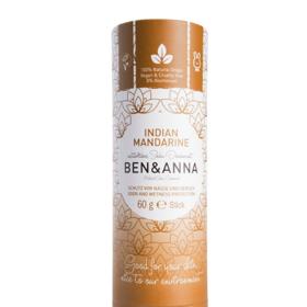 Deodorant, Ben & Anna, 211 Kč. Osvěžující deodorant Mandarine neobsahuje hliník a díky bambuckému máslu se krásně nanáší.