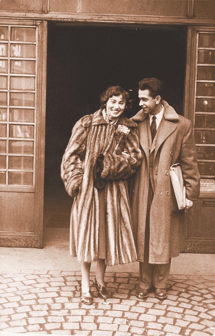 Bíba a Vlastimil v době své lásky