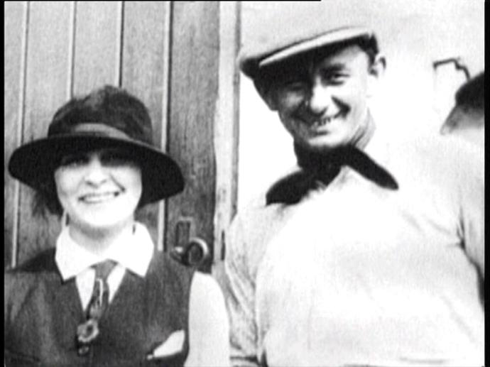 Burian a jeho manželka.