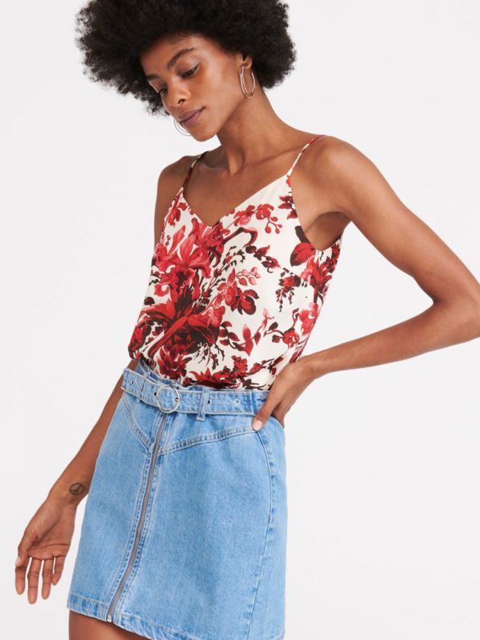 Rozepínací sukně s páskem, Reserved, 599 Kč