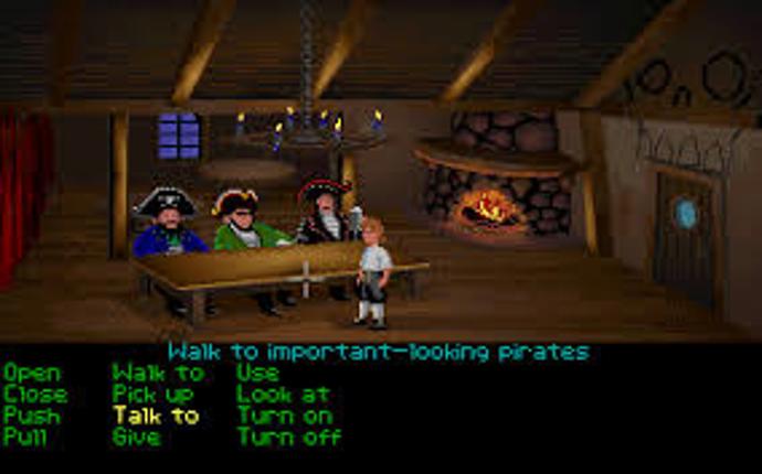 Pirátské dobrodružství Secret of Monkey Island. 