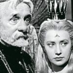 František Smolík jako král v pohádce Princezna se zlatou hvězdou na čele.