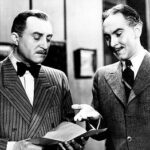 Oldřich Nový a František Krištof Veselý ve filmu Dědečkem proti své vůli z roku 1939.