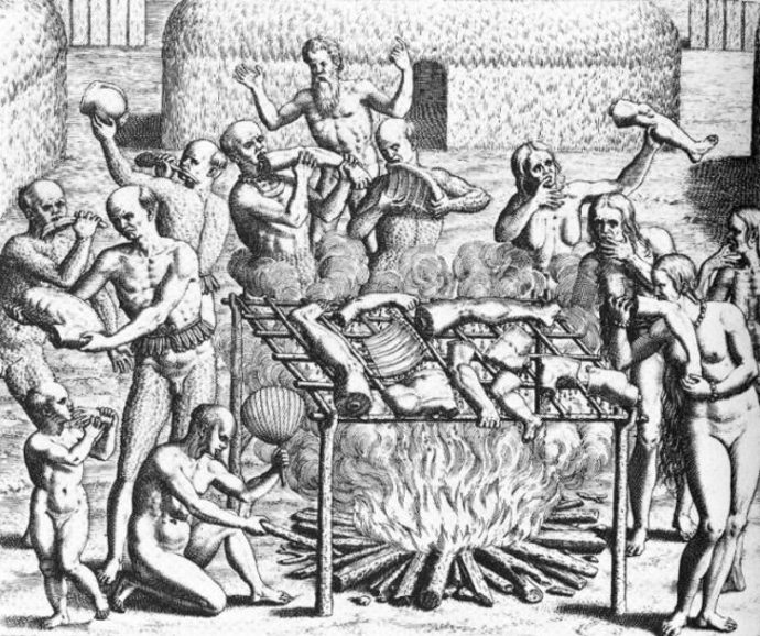 Knovízská kultura byla přímo proslulá kanibalismem. Jedno ze svých sídlišť měla velmi blízko Lidic.