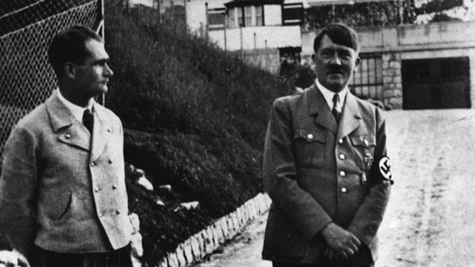 Rudolf Hess a Adolf Hitler byli vynikajícími přáteli.