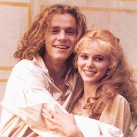 Filip Blažek a Barbora Bobulová v pohádce Nesmrtelná teta z roku 1993.