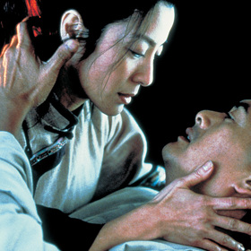 Ang Lee ve svém esteticky vytříbeném a emocionálně uhrančivém filmu vychází z populárního žánru wu xia příběhů, jež pojednávají o potulných šermířích, kteří v době staré Číny za vlády císařů bojují proti bezpráví.