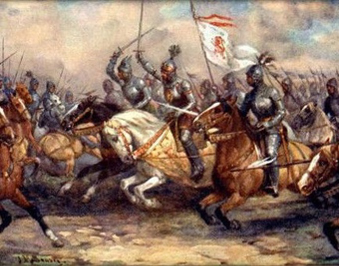 Jako poslední slova jsou mu připisována: „Toho Bohdá nebude, aby český král z boje utíkal...“