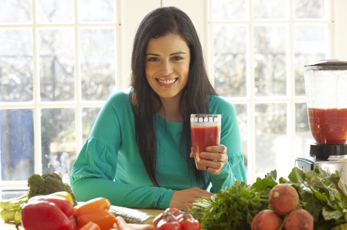 Zeleninové šťávy jsou skvělé při redukčních dietách.