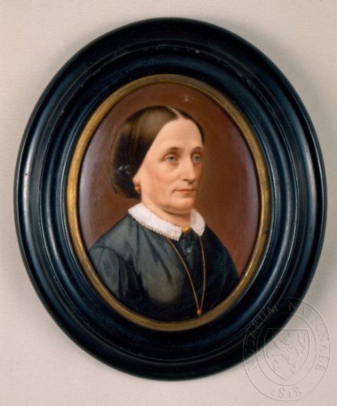 Tato korespondence neustala ani po manželově smrti v roce 1894.  Tehdy přebrala starost o České průmyslové muzeum, Náprstkovu knihovnu a starala se dál i o rozmnožování sbírek. 