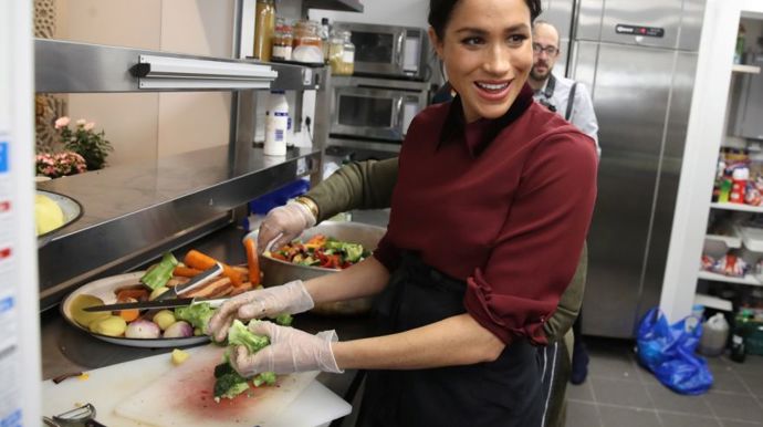 Meghan Markle se pyšní tím, že velmi ráda a dobře vaří.