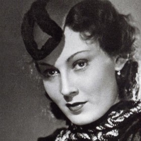 Herečka Lída Baarová v roce 1937.