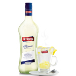 4 cl Metropol Bianco
1 dl vody
čerstvý zázvor, cukr.

Všechny ingredience svaříme.
