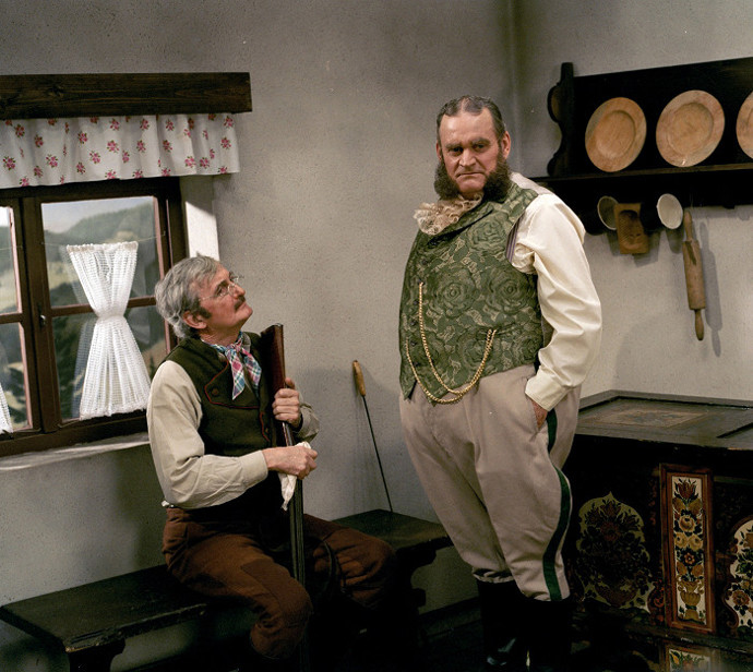 Hereckým parťákem v Krkonošských pohádkách mu byl i Ilja Prachař.