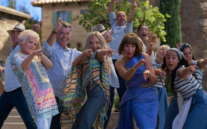 Mamma Mia! je filmová adaptace stejnojmenného divadelního muzikálu Mamma Mia! z roku 1999 uvedená na plátna kin v roce 2008.