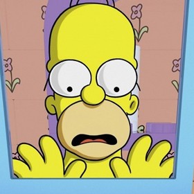 Homer Simpson dovolil mafii, aby v jeho domě natáčela film pro dospělé.