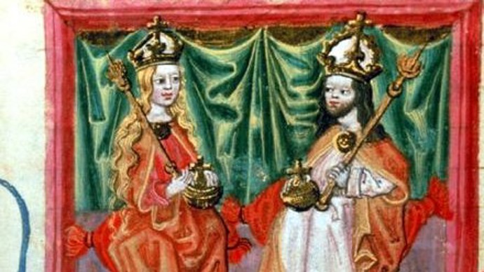 Až do svých patnácti let ale žili odloučeně. Do Prahy Blanka zavítala až roku 1334.