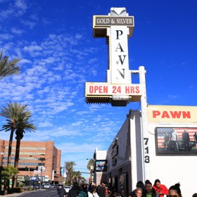 Zastavárna Gold & Silver Pawn Shop v Las Vegas, ve které se natáčí televizní pořad Mistři zastavárny.