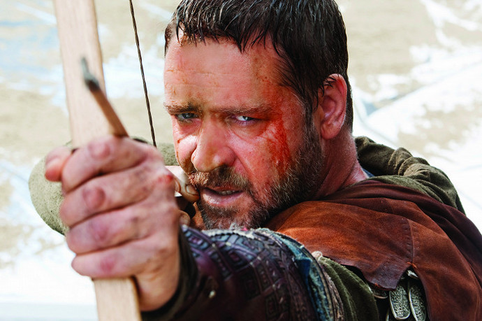Robin Hood je britsko-americký akční film z roku 2010 režiséra Ridleyho Scotta. Hlavní roli ztvárnil Russell Crowe, který ve snímku vystřelí pouhých patnáct šípů.