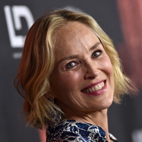 Sharon Stone (*10. března 1958) je americká herečka, která vešla ve známost díky roli spisovatelky Cathrine Tremmelové v erotickém thrilleru Základní instinkt. V 90. letech byla jednou z nejlépe placených hereček Hollywoodu.