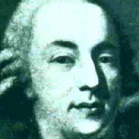 Na svých cestách po Evropě se potkával s mnoha známými osobnostmi z uměleckých, politických a aristokratických kruhů; zde na portrétu od Alessandra Longhiho