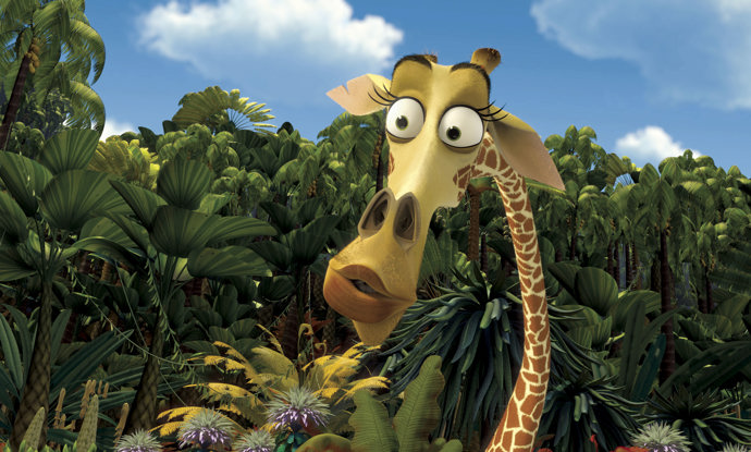 Žirafa, která se bojí výšek? I to je možné.