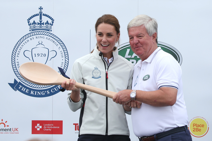 Kate Middleton projevuje také velké nadání v mnoha nejrůznějších sportech. 