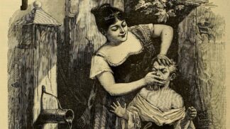 Z dobového prospektu na mýdlo Pear Soap.