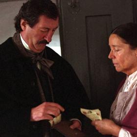 Libuše Geprtová v jedné ze svých posledních rolí. 